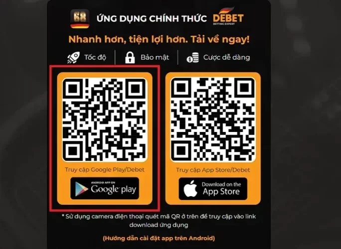 Hướng dẫn tải app 